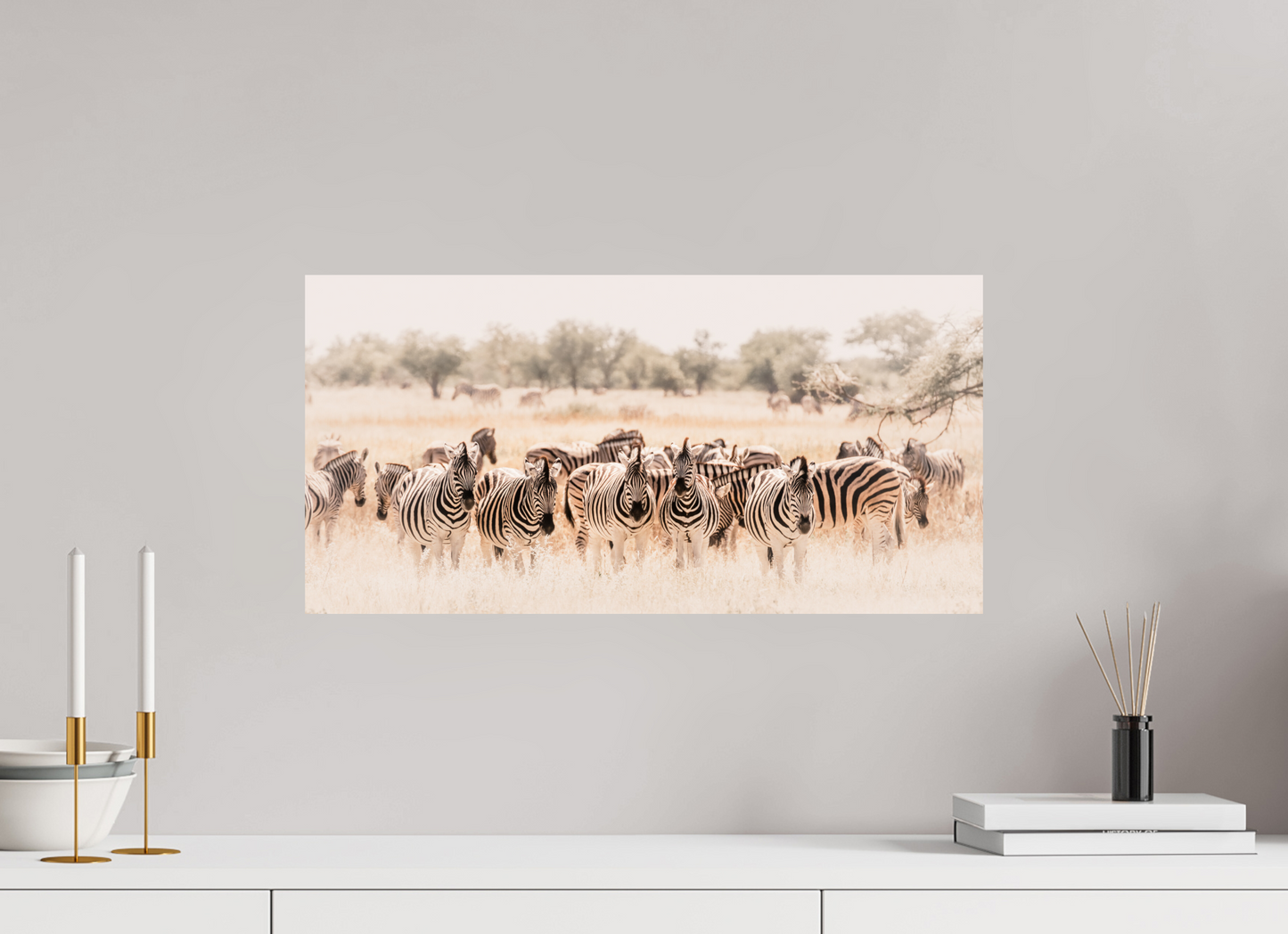 60 x 30 cm, Photo Print On Fuji Crystal DP II Beneath the Savannah Sun